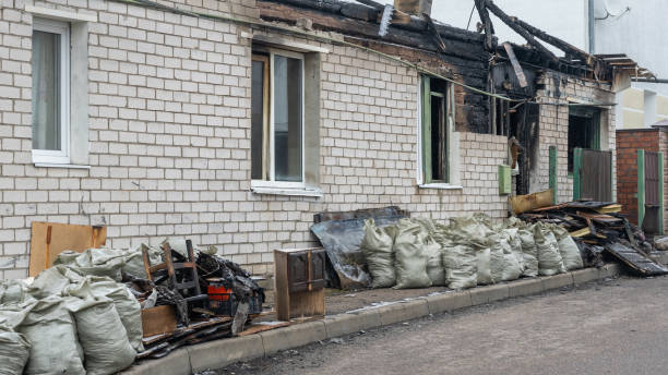 Professional Soot Cleanup technician working in Palmyra, WI